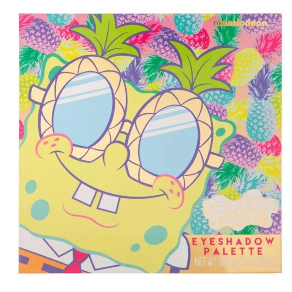 Nickelodeon SPONGEBOB SQUAREPANTS 12 Color Pan Eyeshadow Palette New